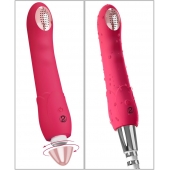 Малиновая насадка на душ с вибрацией Showers to orgasm - 20,1 см. - Orion - купить с доставкой в Севастополе