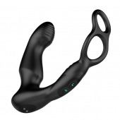 Черный двухмоторный массажер простаты Nexus Simul8 Wave Edition - Nexus Range - в Севастополе купить с доставкой