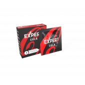 Презервативы с ароматом колы Expert Cola - 3 шт. - Expert - купить с доставкой в Севастополе