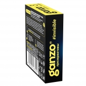 Супертонкие презервативы Ganzo Invisible - 15 шт. - Ganzo - купить с доставкой в Севастополе
