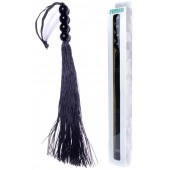 Черная силиконовая плеть - 37 см. - Boys of Toys - купить с доставкой в Севастополе