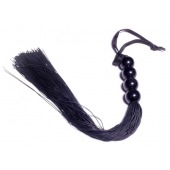 Черная силиконовая плеть - 37 см. - Boys of Toys - купить с доставкой в Севастополе