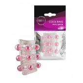 Прозрачная сквозная насадка на пенис с цветными шариками - Erowoman-Eroman - в Севастополе купить с доставкой