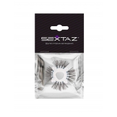 Эластичное эрекционное кольцо с черными «ресничками» - Sextaz - в Севастополе купить с доставкой