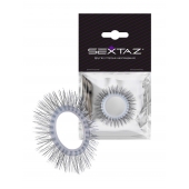 Круглое эрекционное кольцо с «ресничками» - Sextaz - в Севастополе купить с доставкой