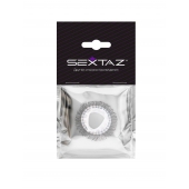 Эластичное эрекционное кольцо с длинными черными «ресничками» - Sextaz - в Севастополе купить с доставкой