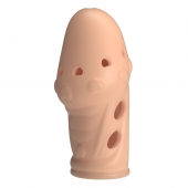 Телесная насадка на пенис Booker - 8 см. - Baile - в Севастополе купить с доставкой