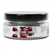 Массажная свеча «Спелая вишня» - 50 мл. - SGAN - купить с доставкой в Севастополе