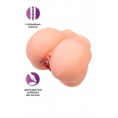 Реалистичный мастурбатор в форме попки с 2 любовными входами - No Name - в Севастополе купить с доставкой