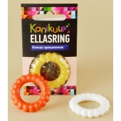 Цветное рельефное эрекционное кольцо Ellasring - Sitabella - в Севастополе купить с доставкой