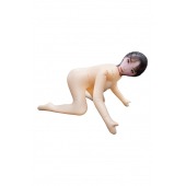 Телесная надувная секс-кукла в позиции догги-стайл - NMC - в Севастополе купить с доставкой