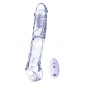 Прозрачная насадка-удлинитель Length Enhancer With Bullet с подхватом - 22,3 см. - NMC - в Севастополе купить с доставкой