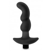 Черный вибромассажер простаты Prostate Massager 03 - 15,2 см. - Blush Novelties - в Севастополе купить с доставкой