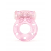 Розовое эрекционное виброкольцо с бабочкой - 1137 - в Севастополе купить с доставкой