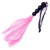 Розовая силиконовая плеть - 35,5 см. - Boys of Toys - купить с доставкой в Севастополе