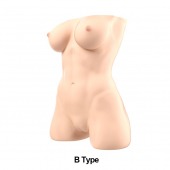 Телесный мастурбатор-торс Jessica B - Naked Factory - в Севастополе купить с доставкой