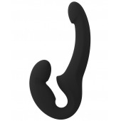 Черный безремневой страпон Share Lite - Fun Factory - купить с доставкой в Севастополе