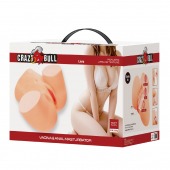 Телесный мастурбатор Liora с 2 любовными тоннелями - Baile - в Севастополе купить с доставкой