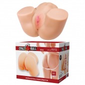 Телесный мастурбатор Olivia с 2 любовными отверстиями - Baile - в Севастополе купить с доставкой