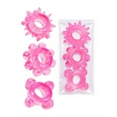 Комплект из 3 розовых эрекционных колец - Erowoman-Eroman - в Севастополе купить с доставкой