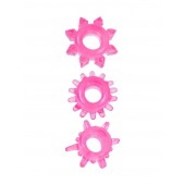 Комплект из трех розовых эрекционных колец - Erowoman-Eroman - в Севастополе купить с доставкой