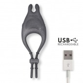 Черное эрекционное виброкольцо с управлением через приложение - Oninder - в Севастополе купить с доставкой