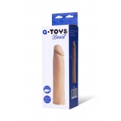 Реалистичная насадка с ярко выраженной головкой - 16,5 см. - A-toys - в Севастополе купить с доставкой