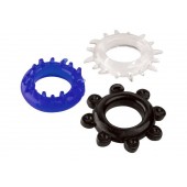 Набор из 3 разноцветных эрекционных колец - A-toys - в Севастополе купить с доставкой