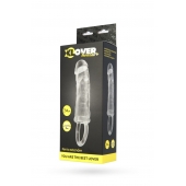 Прозрачная насадка с петлёй для фиксации - 14 см. - ToyFa - в Севастополе купить с доставкой