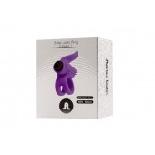 Эрекционное кольцо с подхватом мошонки и стимуляцией клитора Bullet Lastic Ring - Adrien Lastic - в Севастополе купить с доставкой