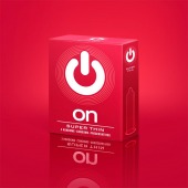 Супертонкие презервативы ON) Super Thin - 3 шт. - ON) - купить с доставкой в Севастополе