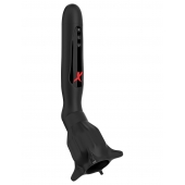 Чёрный вибростимулятор для головки члена с эффектом всасывания Vibrating Roto-Sucker - Pipedream - в Севастополе купить с доставкой