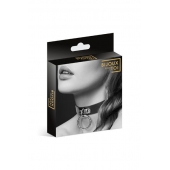 Узенький ошейник из полиуретана с кольцом - Bijoux Pour Toi - купить с доставкой в Севастополе