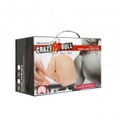 Вагина и попка с вибрацией CRAZY BULL - Baile - в Севастополе купить с доставкой