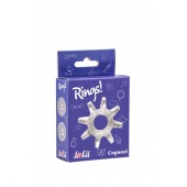 Прозрачное эрекционное кольцо Rings Cogweel - Lola Games - в Севастополе купить с доставкой