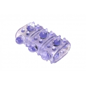 Фиолетовая насадка на пенис Rings Armour - Lola Games - в Севастополе купить с доставкой