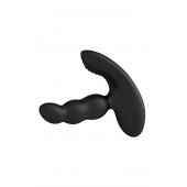 Черный силиконовый стимулятор простаты Levett Nitoc с пультом ДУ - Levett - в Севастополе купить с доставкой