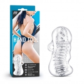Прозрачный мастурбатор M for Men Hand Tool - Blush Novelties - в Севастополе купить с доставкой