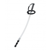 Силиконовый уретральный плаг со сменными фиксирующими кольцами Metal - ToyFa - купить с доставкой в Севастополе