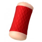 Двухсторонний мастурбатор JOS  NADIN в красном цилиндре - JOS - в Севастополе купить с доставкой