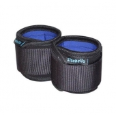 Неопреновые черно-синие наручники - Sitabella - купить с доставкой в Севастополе