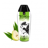 Интимный гель TOKO Pear   Exotic Green Tea с ароматом груши и зеленого чая - 165 мл. - Shunga - купить с доставкой в Севастополе