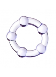 Фиолетовое эрекционное кольцо A-Toys - A-toys - в Севастополе купить с доставкой