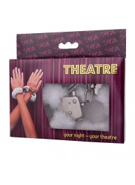 Наручники с белой меховой опушкой - ToyFa - купить с доставкой в Севастополе