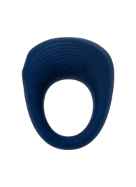 Синее эрекционное кольцо на пенис Satisfyer Ring 2 - Satisfyer - в Севастополе купить с доставкой