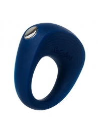 Синее эрекционное кольцо на пенис Satisfyer Ring 2 - Satisfyer - в Севастополе купить с доставкой