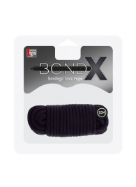 Черная веревка для связывания BONDX LOVE ROPE - 10 м. - Dream Toys - купить с доставкой в Севастополе