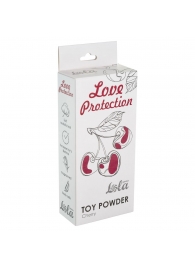 Пудра для игрушек Love Protection с ароматом вишни - 30 гр. - Lola Games - купить с доставкой в Севастополе