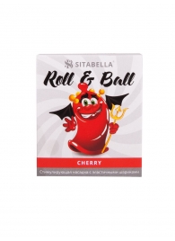 Стимулирующий презерватив-насадка Roll   Ball Cherry - Sitabella - купить с доставкой в Севастополе