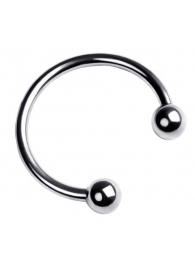 Серебристая подкова на головку пениса - ToyFa - купить с доставкой в Севастополе